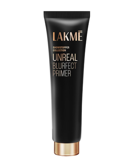Lakme Unreal Blurfect Primer- Mini, Blurs Pores, Mattifies & Absorbs Excess Oil - Non Sticky skin, Lightweight & Waterproof, Long Lasting Makeup, 10ml
