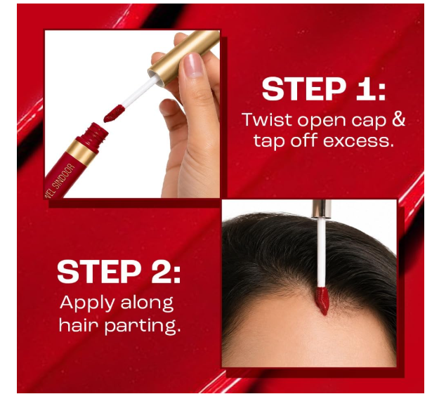 Lakme Forever Matte Sindoor, long lasting, smudgeproof, 5ml (OG Collection) - Image 3