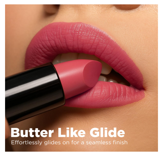 Blue Heaven Get Matte Lipstick | Soft Matte Finish and Lightweight Formula | Intense Pigment | Long-Lasting Lipsticks For Women | 601B | 4gm