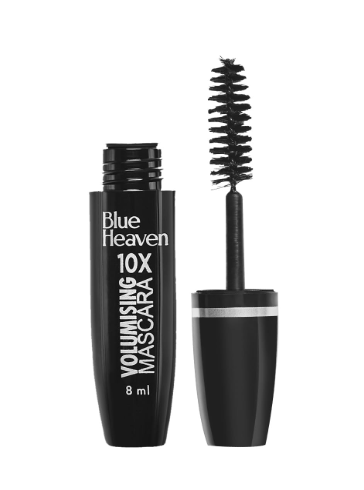 Blue Heaven 10X Volumising Mascara | Waterproof & Smudge Proof | Light Weight Formula | Long Lasting Mascara for Women | Stays Upto 12 Hrs | 8ml