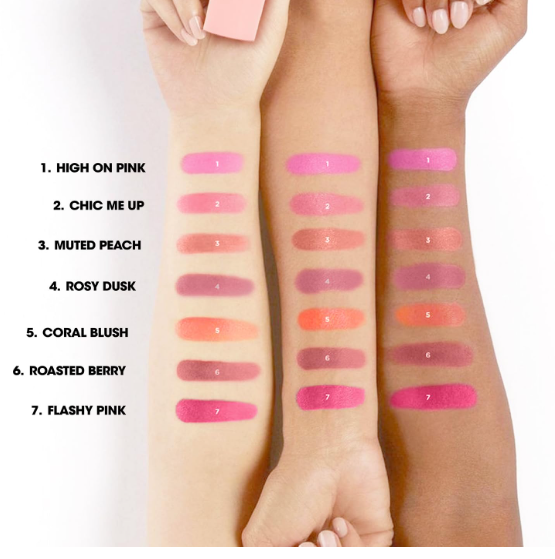 Blue Heaven Kiss and Blush Lip, Cheek and Eye Tint with Avocado Oil and Mango Butter | 3 in 1 Lip and Cheek Tint Stick | Rich Smooth Formula | Easily Blendable Makeup Tint | Rosy Dusk | 8.5gm - Image 3