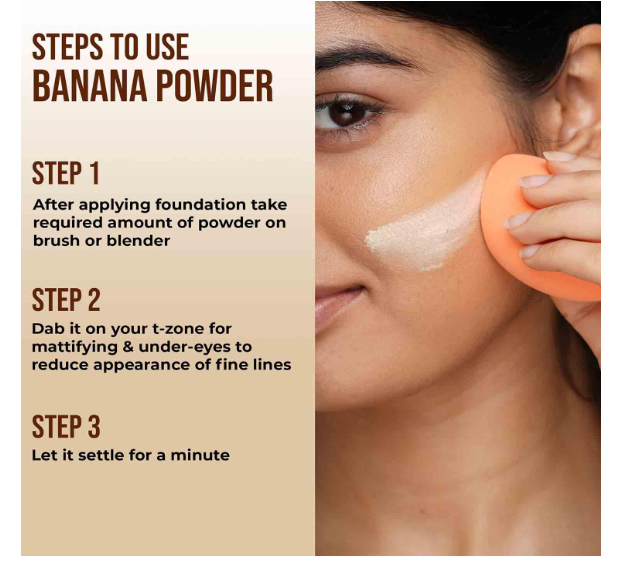 INSIGHT Banana Loose Powder 40g | Lightweight| Long-Lasting Coverage|Oil-Absorbing Finish| Reduces Shine| Suitable for All Skin Types - Image 2