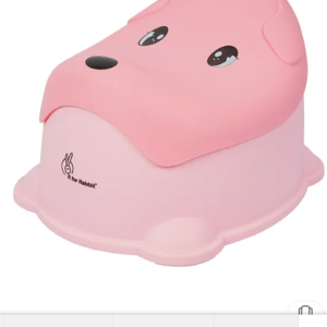 R for Rabbit Puppy Potty Seat Potty Training Seat Light Weight Smooth Curves for New Born Baby/Infant/Kids Weight Up to 40Kg 1 to 7 Years (Pink)