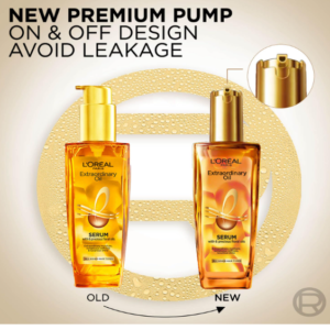 L'Oreal Paris Extraordinary Oil Hair Serum - Heat Protection, 100ml