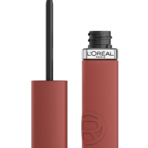 L'Oreal Paris Infallible Matte Resistance Liquid Lipstick, 150 Lazy Sunday | 16H Transfer-Proof Matte Liquid Lipstick, Infused with Hyaluronic Acid, Weightless Velvet Finish, Smudge-Proof
