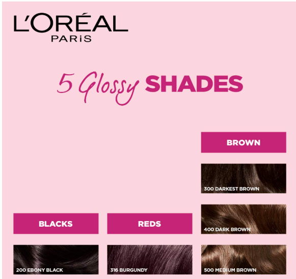L'Oreal Paris Casting Creme Gloss Small Pack Hair Colour Cream, 200 Ebony Black, 21G+ 24 Ml | Net Wt: 45g | Ammonia-free shine gloss color | Trial size - Image 2
