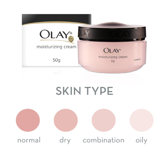 Olay Moisturizing Cream |Nourishing and moisturizing ingredients |All day moisture, Improves skin softness and smoothness |Suitable for Normal, Dry, Oily & Combination skin |50 gm - Image 4
