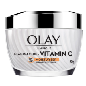 Olay Vitamin C Face Cream with SPF30 l Brightens Skin and Reveals Glow | Smooth Texture with Niacinamide l Paraben and Sulphate Free | Normal, Oily, Dry and Combination Skin l 50g
