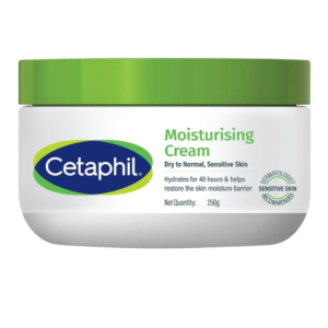 Cetaphil Moisturising Cream for Face & Body,Dry to Normal skin, 250 gm, Paraben & Sulphate free, Niacinamide &Vitamin B5