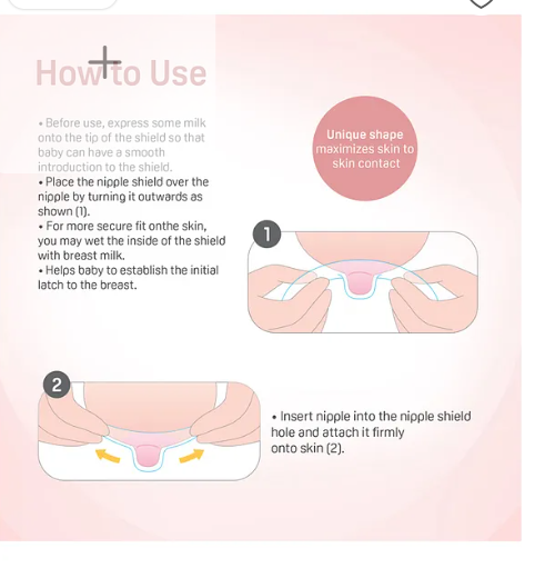 Pigeon Natural Feel Nipple Shield Size 1 - 1 Piece - Image 3