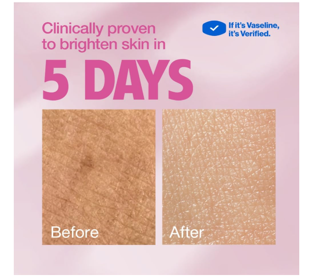 Vaseline Gluta-Hya Dewy Radiance Lotion for Face & Body | Gives Brighter Skin | Glutathione & Niacinamide Infused Moisturizer, 200ml - Image 3