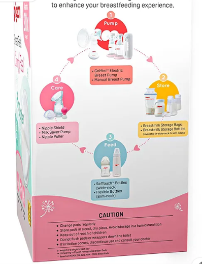 Pigeon Comfy Feel Breast Pads - 60 Pieces - Image 2