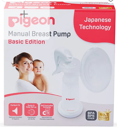 Pigeon Manual Breast Pump - White