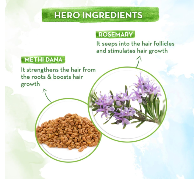 Mamaearth Rosemary Hair Fall Control Kit | Gives up to 94% Stronger Hair | Up to 93% Less Hair Fall | Made Safe Certified | For Men & Women | 650 ml - Image 3