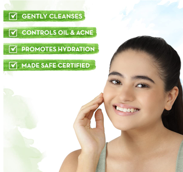 Mamaearth Multani Mitti Face Wash with Multani Mitti & Bulgarian Rose For Oil Control & Acne | Suits All Skin Types | Hydrating & Gentle | Paraben-Free | No Silicones | Sulphate-Free | For Men & Women | 100 ml - Image 2