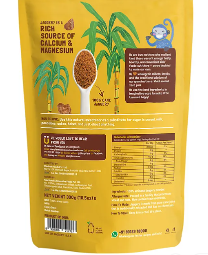 Slurrp Farm Jaggery Powder - 300 gm - Image 3
