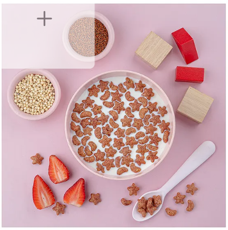 Slurrp Farm Berry Crunch Strawberry Cereal No Maida No Refined Sugar, No Added Colour, Ragi Stars and Moons Healthy Breakfast - 400 g - Image 3