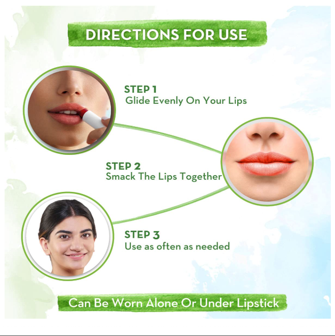 Mamaearth 100% Natural Lip Balm for Women - 2 g - Image 3