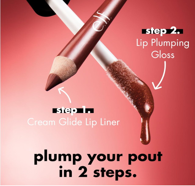 e.l.f. Lip Plumping Gloss, High-Shine Liquid Lip Color, Creates Fuller Lips & Plumper Pout, Moisturizing Formula, Mauve Lady, 0.09 Fl Oz - Image 3