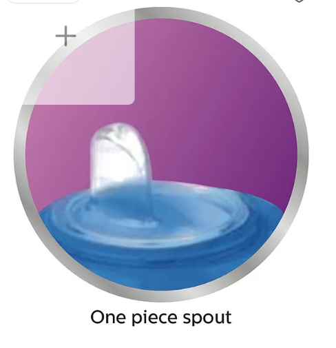 Avent Philips Silicone Spout Cup with Handle, 200ml | 6months+ | (Color May Vary) - Image 4