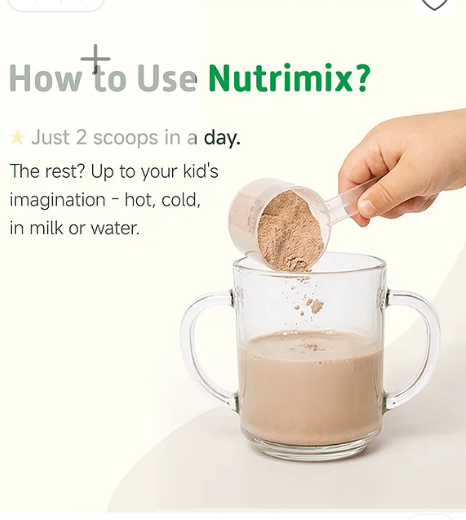 Little Joys Nutrimix Chocolate Drink Mix - 350 g - Image 2