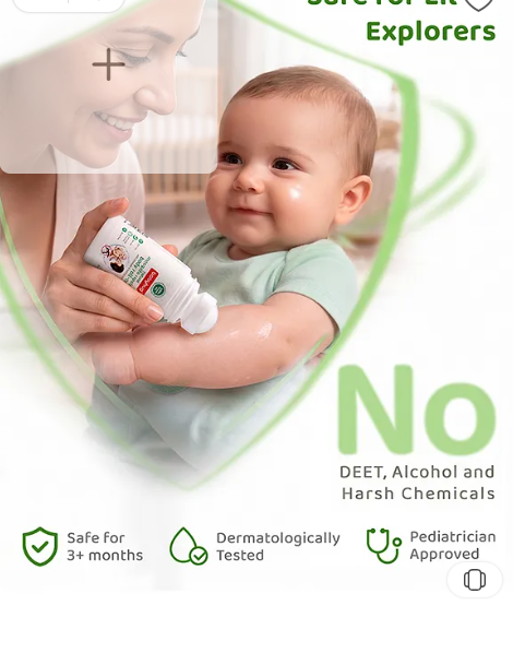 Babyhug Mosquito Repellent Body Roll On - 40 ml - Image 2