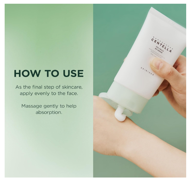 SKIN1004 Madagascar Centella Tea-Trica B5 Cream | Made with pure Centella | 2.53 fl.oz | 75ml - Image 2