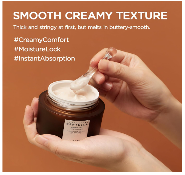 SKIN1004 Madagascar Centella Probio-Cica Enrich Cream | Made with Pure Centella, 50ml - Image 2