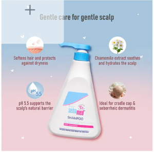 Sebamed Baby Shampoo|pH 5.5| Soap Free| No Tears | 500 ml