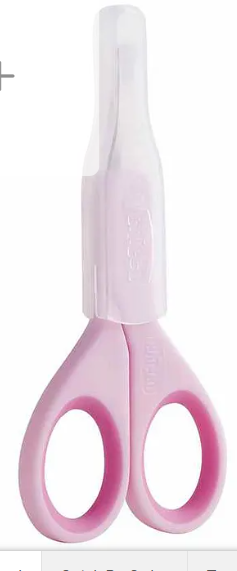Chicco Baby Nail Scissor - Pink