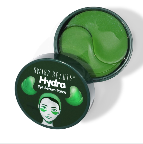 Swiss Beauty Hydra Anti Wrinkle Eye Serum Patch| Treats Dark Circles, Fine Lines And Wrinkles | Enriched With Collagen And Aloe Vera Extract | Shade- 01 Aloevera, 60 Pcs