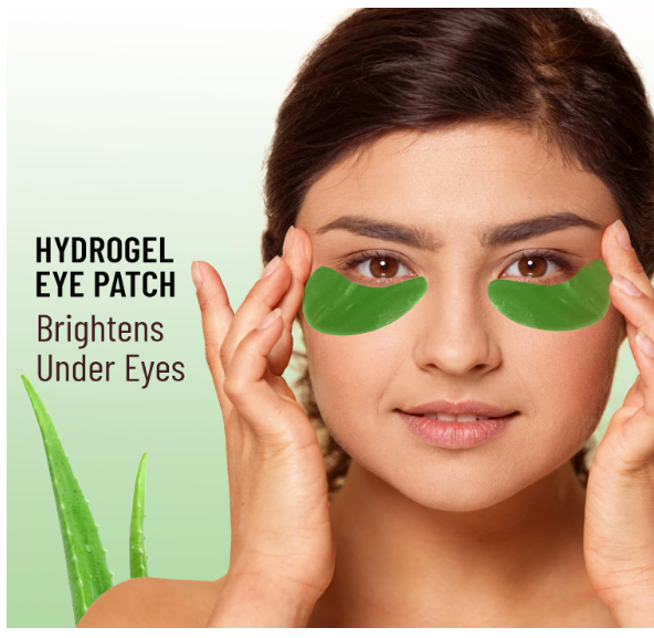 Swiss Beauty Hydra Anti Wrinkle Eye Serum Patch| Treats Dark Circles, Fine Lines And Wrinkles | Enriched With Collagen And Aloe Vera Extract | Shade- 01 Aloevera, 60 Pcs - Image 2