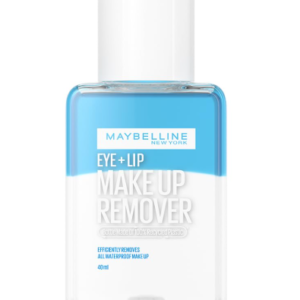 Maybelline New York Eye + Lip Makeup Remover, Bi-phase Efficiently removes waterproof makeup