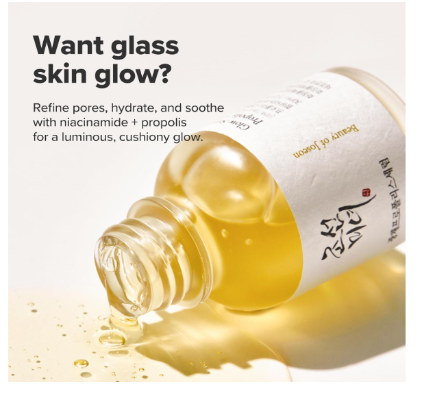 Beauty of Joseon Glow Serum with Propolis & Niacinamide (30ml) | Korean Face Serum for Glowing Skin, Pore Minimizing, Brightening & Hydration - Image 2