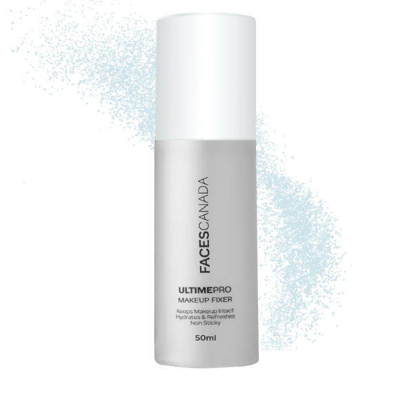 FACESCANADA Ultime Pro Makeup Fixer, 50 Ml | Long Lasting Makeup Setting Spray | Keeps Makeup Intact | Hydrates, Soothes & Refreshes Skin | Hyaluronic Acid & Vitamin E Enriched | No Alcohol