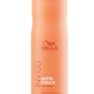 Wella Professionals Invigo Nutri-Enrich Shampoo for Damaged Hair | 250 ml | Nourishing, Hydrating Hair Cleanser for Dry Hair | With Goji Berry Nutrients