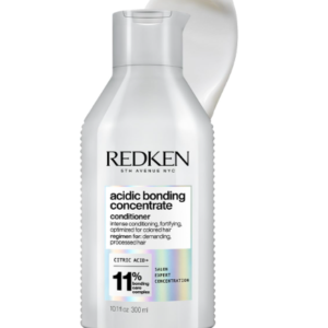 Redken Acidic Bonding Concentrate Bond Repair Conditioner, 300 ml Professional Bond Repair Conditioner formulated with Citric Acid & Bonding Care Complex. Builds bonds & repairs hair strength