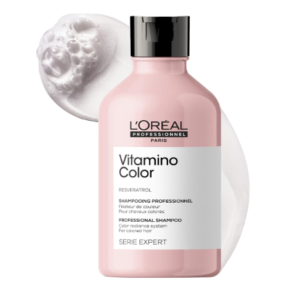 L'Oréal Professionnel Paris L’Oréal Professionnel Vitamino Color Shampoo for Colored Hair - 300ml | Professional Color Protect Shampoo, Stop Color Fading & Get Shiny Hair | With Resveratrol