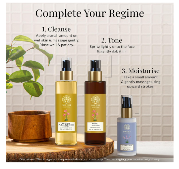 Forest Essentials Ayurvedic Purifying Face Wash with Saffron & Neem | For Normal to Oily Skin | Sulphate Free - Image 3