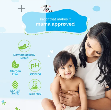 Mamaearth Baby Mama Earth Baby Body Wash - 400 ml - Image 2