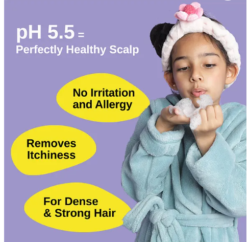 Bare Anatomy Junior Gentle Cleansing Kids Shampoo Tear-free & Hypoallergenic - 250 ml - Image 2