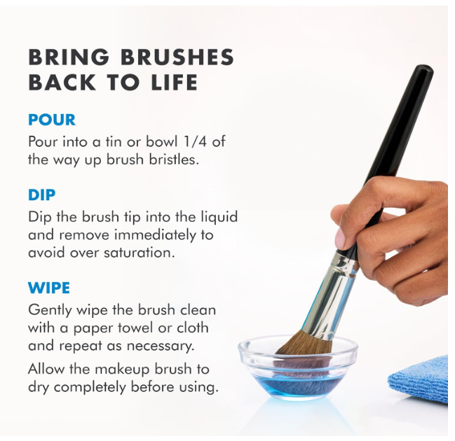 Cinema Secrets Makeup Brush Cleaner Travel Set - Image 2