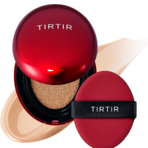 TIRTIR Mask Fit Red Cushion Foundation, Full Coverage, Skin Fit, Satin Glow Finish, Korean Cushion Foundation