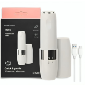 Hewan Hair removal machine Epilators Removal Machine For Face, Chin, Cheek, Eyebrow, Upper Lip Hair Removal for Women, USB RECHARGEABLE Epilator Machine for Women (White)