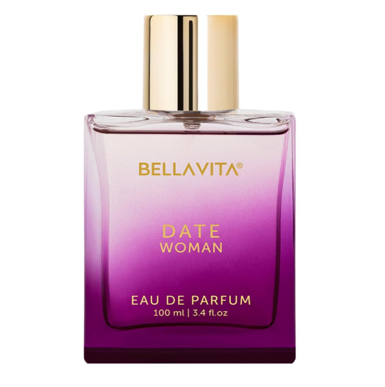 Bella Vita Luxury Date Woman | Long Lasting EDP 100Ml | With Pink Pepper, Jasmine & Vanilla | Floral & Fruity Premium Liquid Perfume For Women | Fragrance You'Ll Love