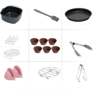 Philips Airfryer Combo Accessory Kit H D9855/01, Compatible with Extra Large Airfryer