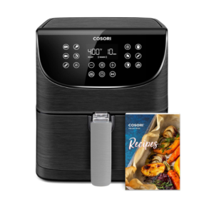 COSORI Pro Gen 2 Air Fryer 5.8L, upgraded version with stable performance and stylish new look, 13 one-touch functions, 100 paper recipes and 1100 recipes in
