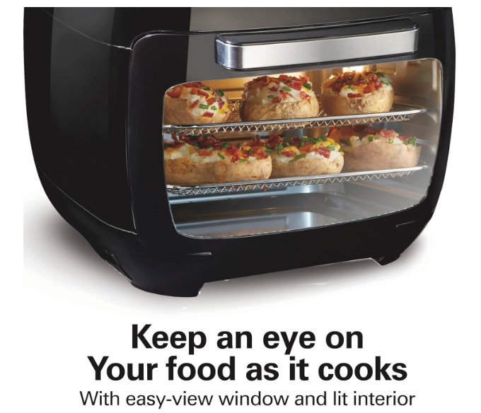 Hamilton Beach 35073 Digital oven and air fryer, capacity 11 liters - Image 4