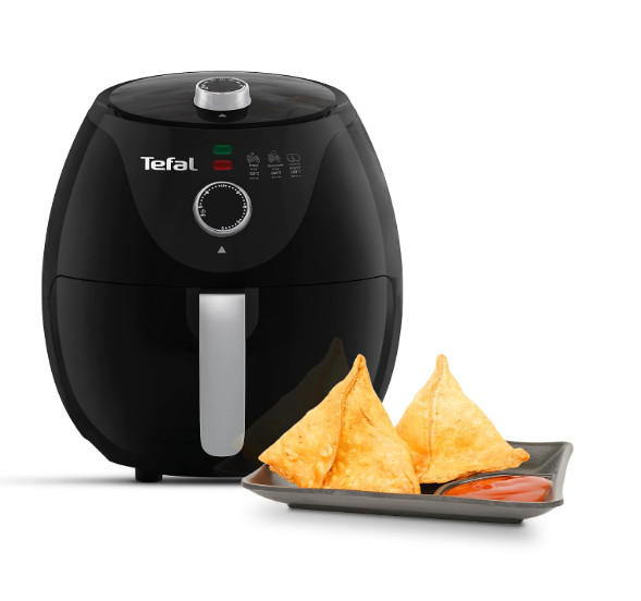 Tefal Easy Fry Air Fryer/Powerful 1200W / Customisable Temperature Control from 80°C to 200°C | 60-Minute Timer| 3.2 L | For Health-conscious Individuals | Multifunctional Cooking | 2 Year Warranty