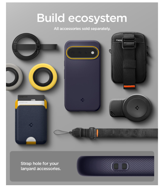 Spigen Nano Pop MagFit for Google Pixel 11 - Blueberry Navy Pixelsnap & MagSafe Compatible, Bold Two-Tone Design, PC+TPU - Image 2